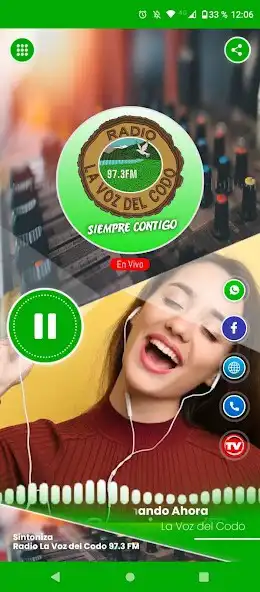 Play Radio La Voz del Codo as an online game Radio La Voz del Codo with UptoPlay