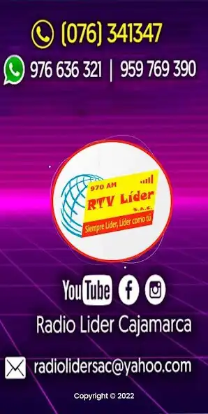 Play Radio Líder Cajamarca  and enjoy Radio Líder Cajamarca with UptoPlay