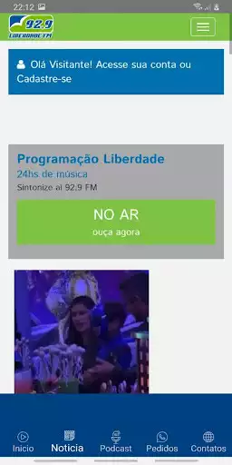 Play Radio Liberdade FM as an online game Radio Liberdade FM with UptoPlay