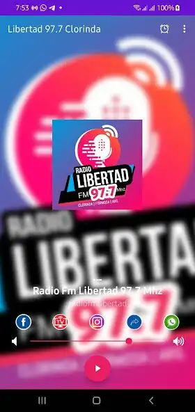 Play Radio Libertad Clorinda as an online game Radio Libertad Clorinda with UptoPlay