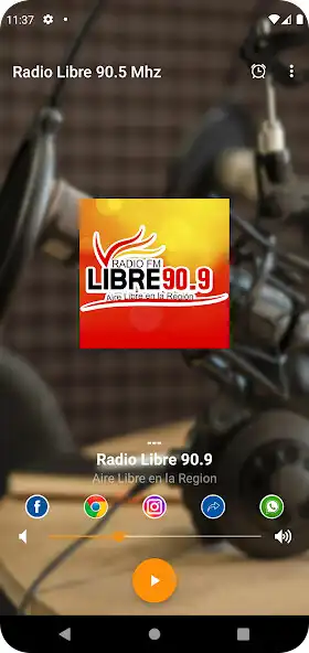 Play Radio Libre 90.9 as an online game Radio Libre 90.9 with UptoPlay