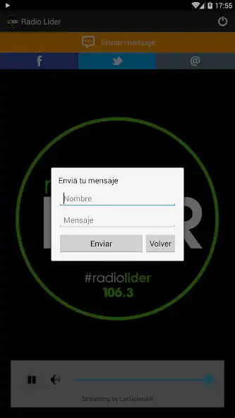Play Radio Lider as an online game Radio Lider with UptoPlay