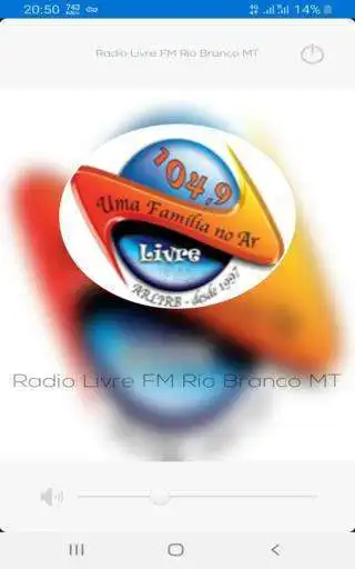 Play RADIO LIVRE FM RIO BRANCO MT 104.9  and enjoy RADIO LIVRE FM RIO BRANCO MT 104.9 with UptoPlay