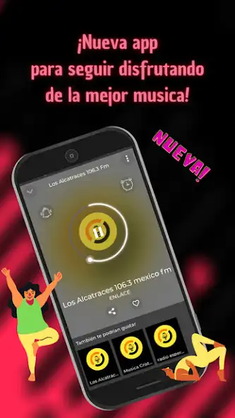 Play Radio Los Alcatraces 106.3 Mx as an online game Radio Los Alcatraces 106.3 Mx with UptoPlay