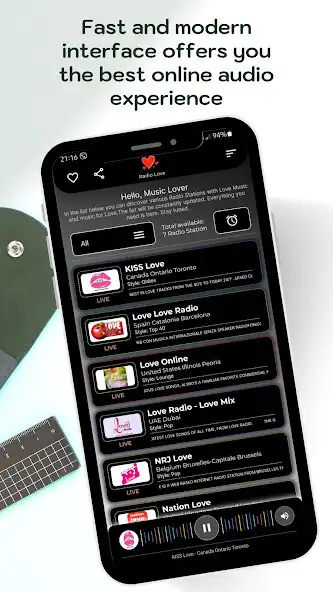 Play Radio Love  - Radio FM Online as an online game Radio Love  - Radio FM Online with UptoPlay