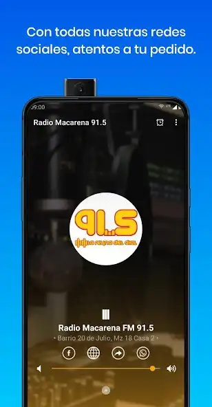 Play Radio Macarena FM 91.5 as an online game Radio Macarena FM 91.5 with UptoPlay