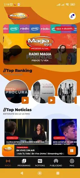 Play Radio magia 89.5 FM as an online game Radio magia 89.5 FM with UptoPlay