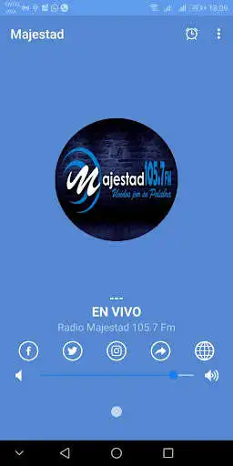 Play Radio Majestad 105.7 Fm  and enjoy Radio Majestad 105.7 Fm with UptoPlay