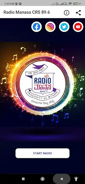 Play Radio Manasa CRS 89.6 as an online game Radio Manasa CRS 89.6 with UptoPlay