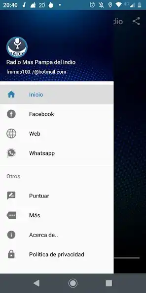 Play Radio Mas Pampa del Indio  and enjoy Radio Mas Pampa del Indio with UptoPlay