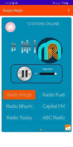 Play Radio Megh as an online game Radio Megh with UptoPlay
