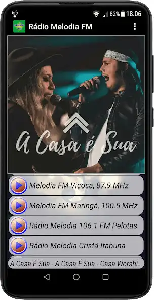 Play Radio Melodia FM as an online game Radio Melodia FM with UptoPlay