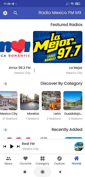 Play Radio Mexico FM MX as an online game Radio Mexico FM MX with UptoPlay