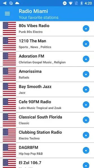 Play Radio miami florida fm/am  and enjoy Radio miami florida fm/am with UptoPlay