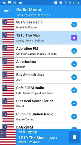 Play Radio miami florida fm/am as an online game Radio miami florida fm/am with UptoPlay