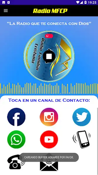Play Radio Ministerio Familiar as an online game Radio Ministerio Familiar with UptoPlay
