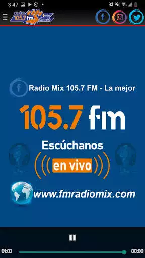 Play Radio Mix 105.7 FM as an online game Radio Mix 105.7 FM with UptoPlay