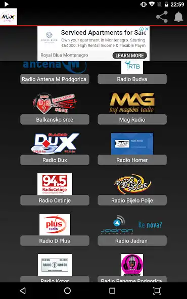 Play Radio Mix Crne Gore  and enjoy Radio Mix Crne Gore with UptoPlay