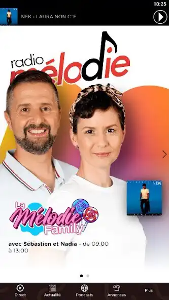 Play Radio Mélodie  and enjoy Radio Mélodie with UptoPlay