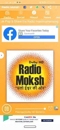 Play Radio Moksh as an online game Radio Moksh with UptoPlay