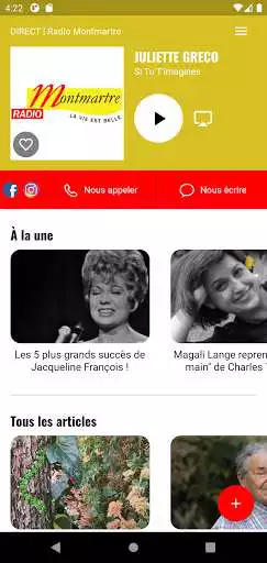 Play Radio Montmartre  and enjoy Radio Montmartre with UptoPlay