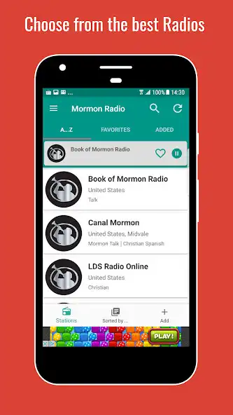 Play Radio Mormon LDS  and enjoy Radio Mormon LDS with UptoPlay