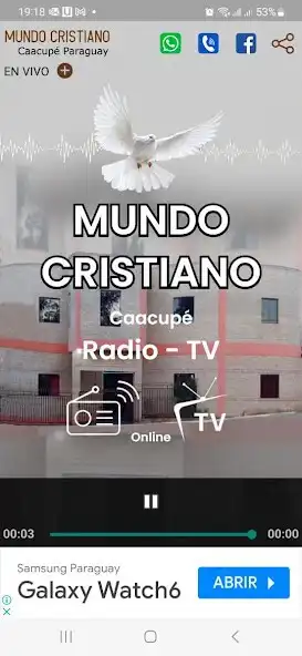 Play Radio Mundo Cristiano as an online game Radio Mundo Cristiano with UptoPlay