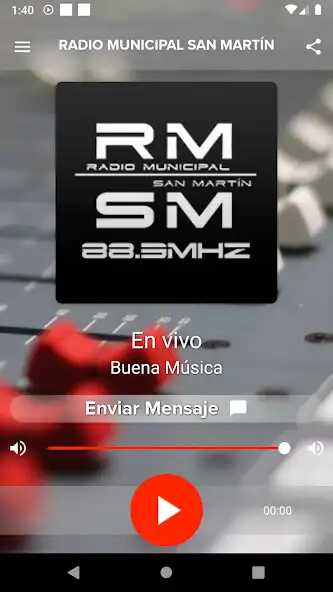 Play Radio municipal san martín  and enjoy Radio municipal san martín with UptoPlay