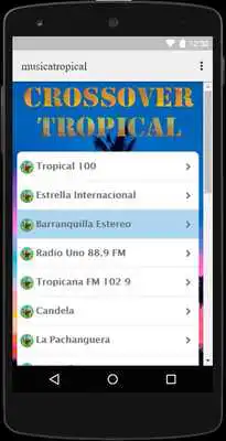 Play Radio Musica Tropical Crossover Free