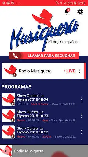 Play Radio Musiquera as an online game Radio Musiquera with UptoPlay