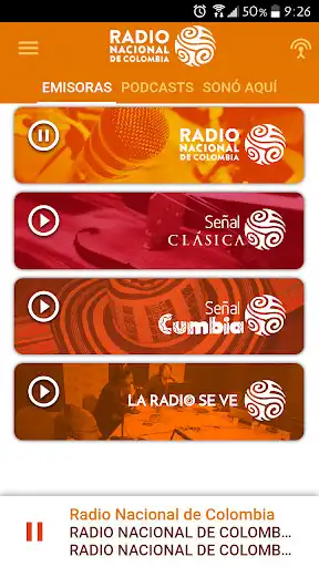 Play Radio Nacional de Colombia  and enjoy Radio Nacional de Colombia with UptoPlay