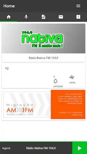 Play Radio Nativa FM and enjoy Radio Nativa FM with UptoPlay Play Radio Nativa FM and enjoy Radio Nativa FM with UptoPlay