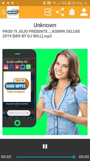 Play RADIO NIPPES FM 100.5  and enjoy RADIO NIPPES FM 100.5 with UptoPlay