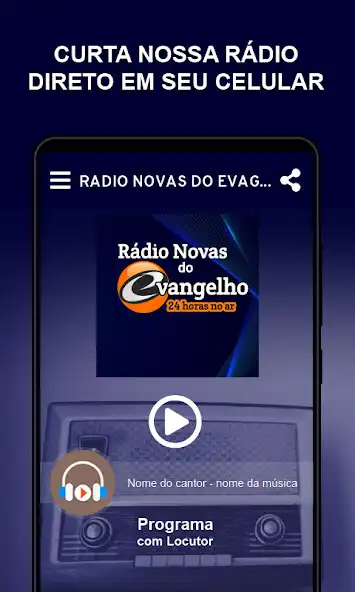 Play Radio Novas do Evagelho as an online game Radio Novas do Evagelho with UptoPlay