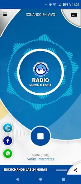 Play Radio Nueva Alegria Chile as an online game Radio Nueva Alegria Chile with UptoPlay