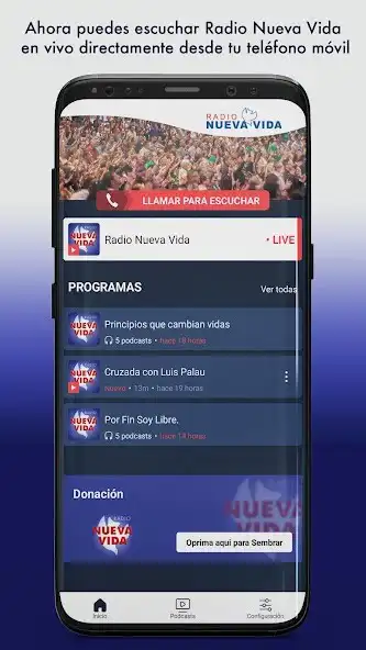 Play RADIO NUEVA VIDA  and enjoy RADIO NUEVA VIDA with UptoPlay
