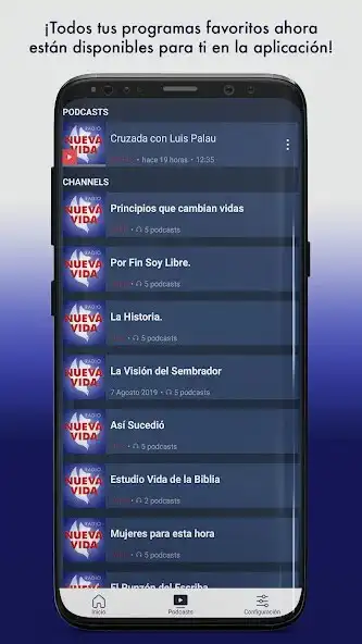 Play RADIO NUEVA VIDA as an online game RADIO NUEVA VIDA with UptoPlay
