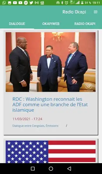 Play RADIO OKAPI as an online game RADIO OKAPI with UptoPlay