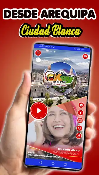 Play Radio Okey Arequipa  and enjoy Radio Okey Arequipa with UptoPlay