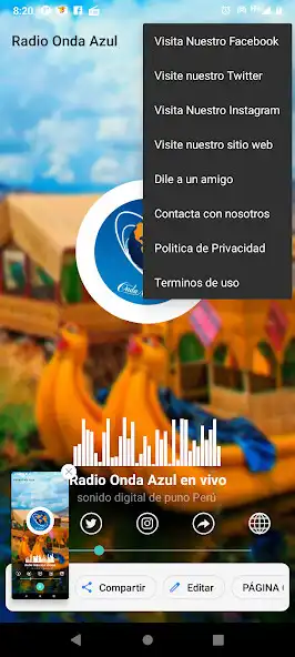Play Radio Onda Azul Puno as an online game Radio Onda Azul Puno with UptoPlay