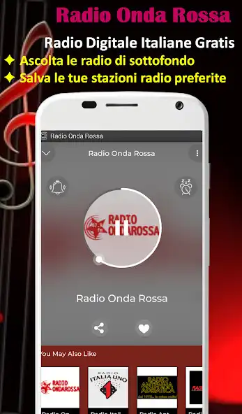 Play Radio Onda Rossa Fm Live Italy  and enjoy Radio Onda Rossa Fm Live Italy with UptoPlay