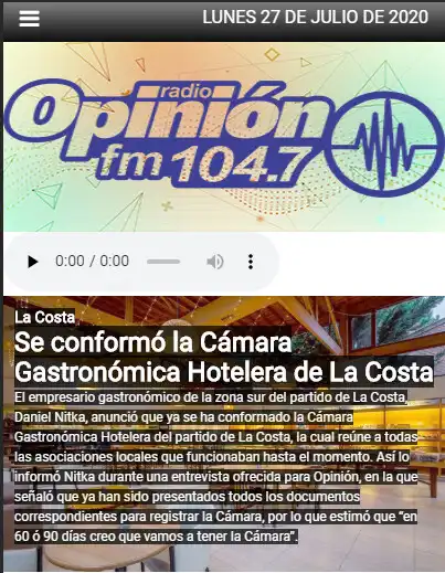 Play RADIO OPINIÓN FM 104.7MHz and enjoy RADIO OPINIÓN FM 104.7MHz with UptoPlay Play RADIO OPINIÓN FM 104.7MHz and enjoy RADIO OPINIÓN FM 104.7MHz with UptoPlay
