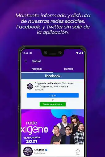 Play Radio Oxigeno en vivo as an online game Radio Oxigeno en vivo with UptoPlay