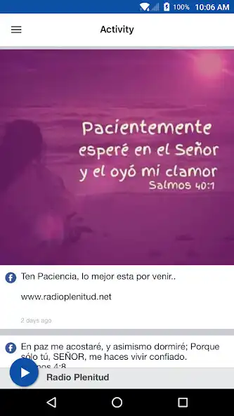 Play Radio Plenitud as an online game Radio Plenitud with UptoPlay