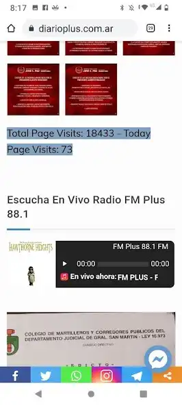 Play Radio Plus 88.1 FM y TV as an online game Radio Plus 88.1 FM y TV with UptoPlay