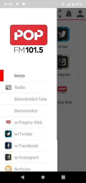 Play Radio Pop 101.5 FM  and enjoy Radio Pop 101.5 FM with UptoPlay