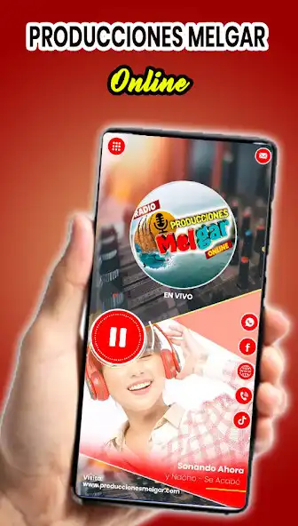 Play Radio Producciones Melgar.  and enjoy Radio Producciones Melgar. with UptoPlay