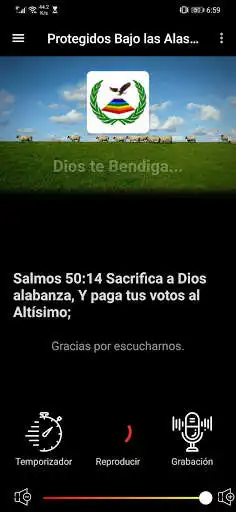 Play Radio Protegidos Bajo las Alas de Dios as an online game Radio Protegidos Bajo las Alas de Dios with UptoPlay