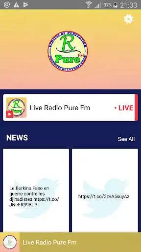 Play Radio Pure Fm as an online game Radio Pure Fm with UptoPlay