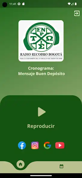 Play Radio Recobro Bogotá  and enjoy Radio Recobro Bogotá with UptoPlay